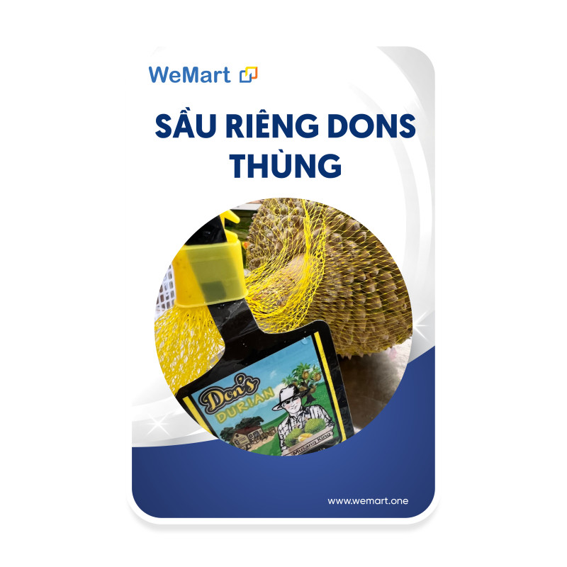 Sầu riêng Dons thùng