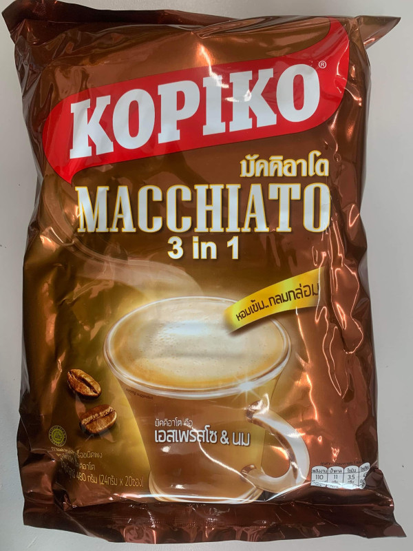 cà phê sữa đá Macchiato 10$