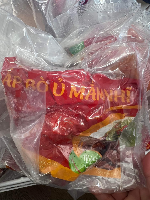 Bắp bò ủ mắm nhỉ