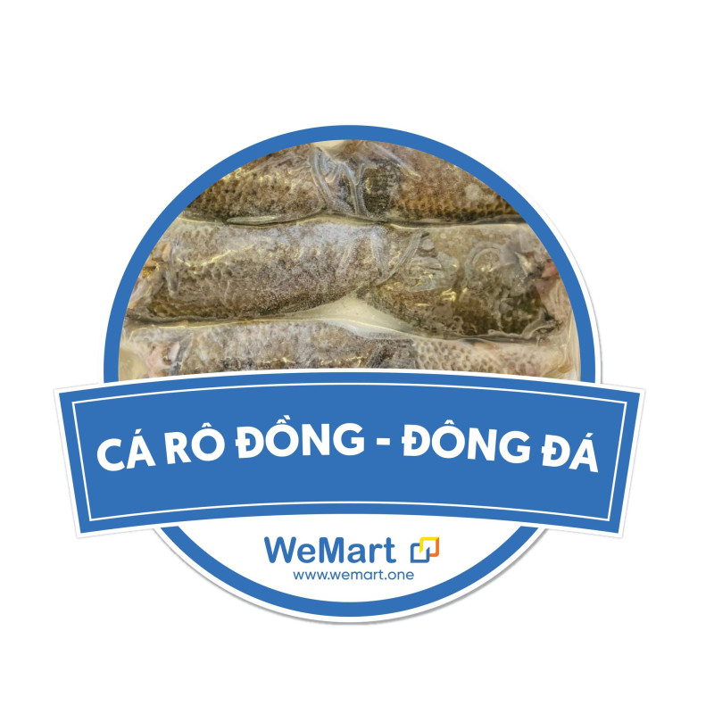 Cá rô đồng - đông đá