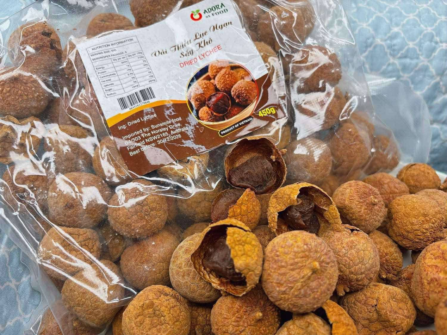 Vải thiều khô 14$