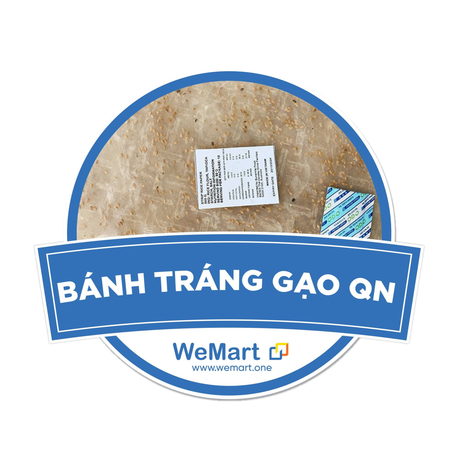 Bánh tráng gạo QN 15$/10 cái
