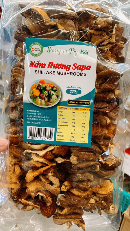 Nấm hương Sapa 15$