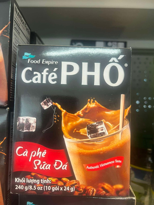 Cà phê phố sữa 6.5$ 24goi