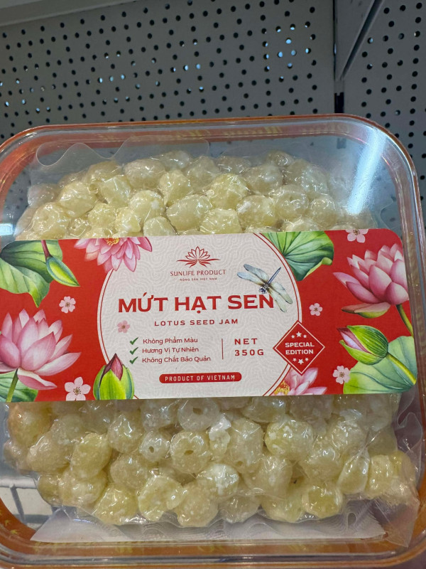 Mứt hạt sen 350g