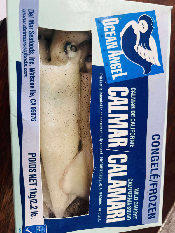 Mực trứng Mỹ 17$ 1kg