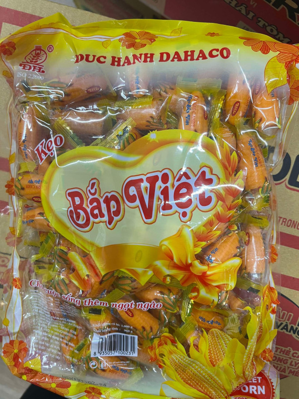 Kẹo bắp việt Đức Hạnh 12$