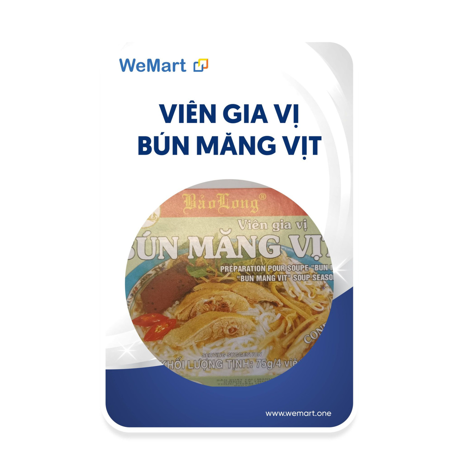 Viên gia vị Bún măng vịt