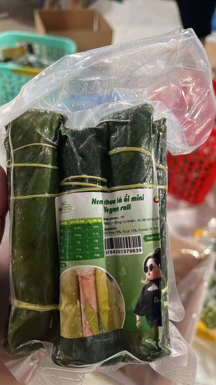 Nem chua lá ổi mini 18$