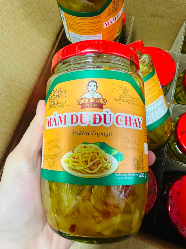 Mắm đu đủ chay