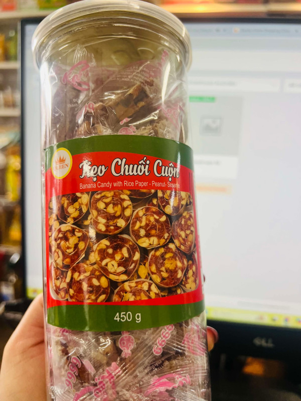 Kẹo chuối cuộn 11$