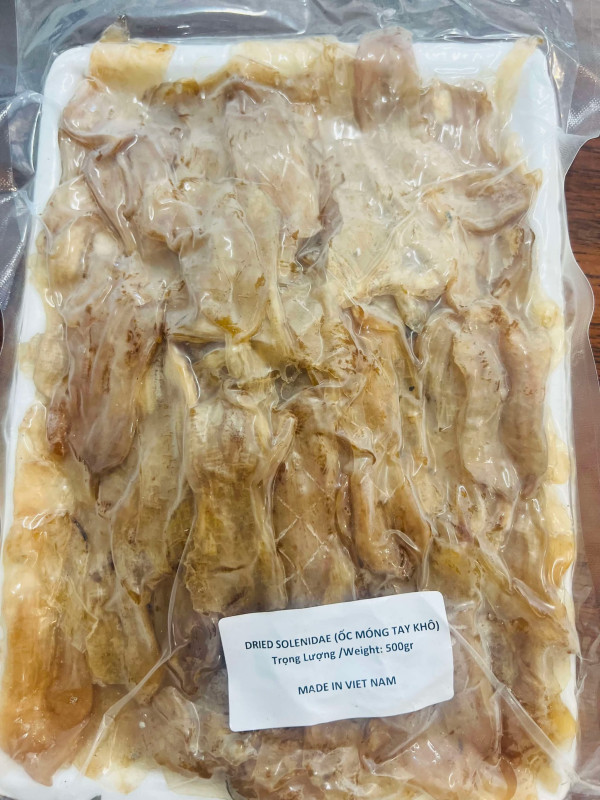 Ốc móng tay khô 500gr