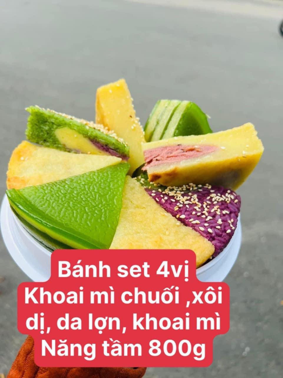 Bánh da lợn 4 vị