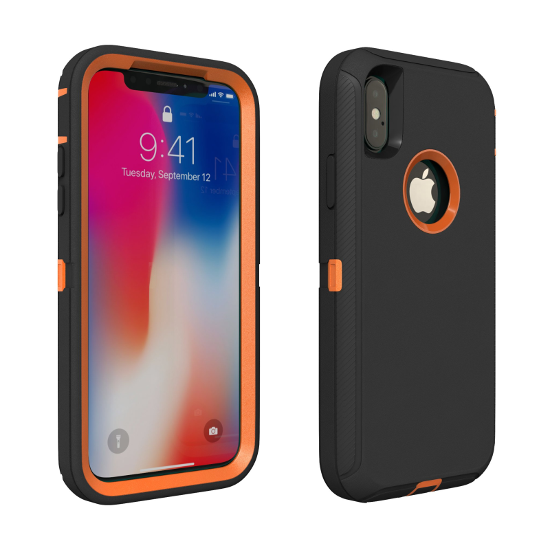 iPhone XS Max case ToughBox orange