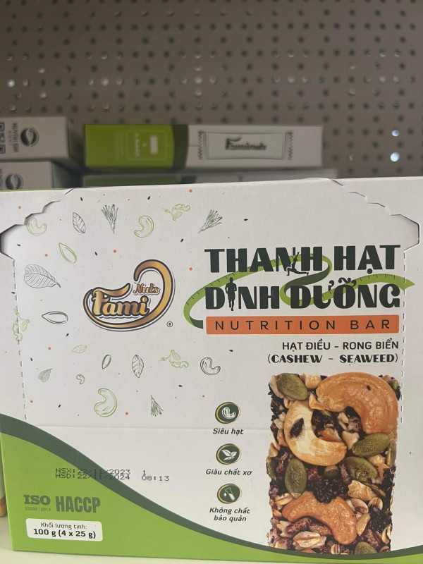 Thanh hạt dinh dưỡng