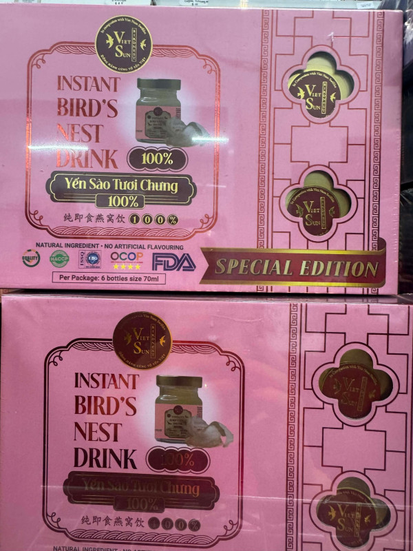 Yến hủ đông đường phèn 70ml 100%