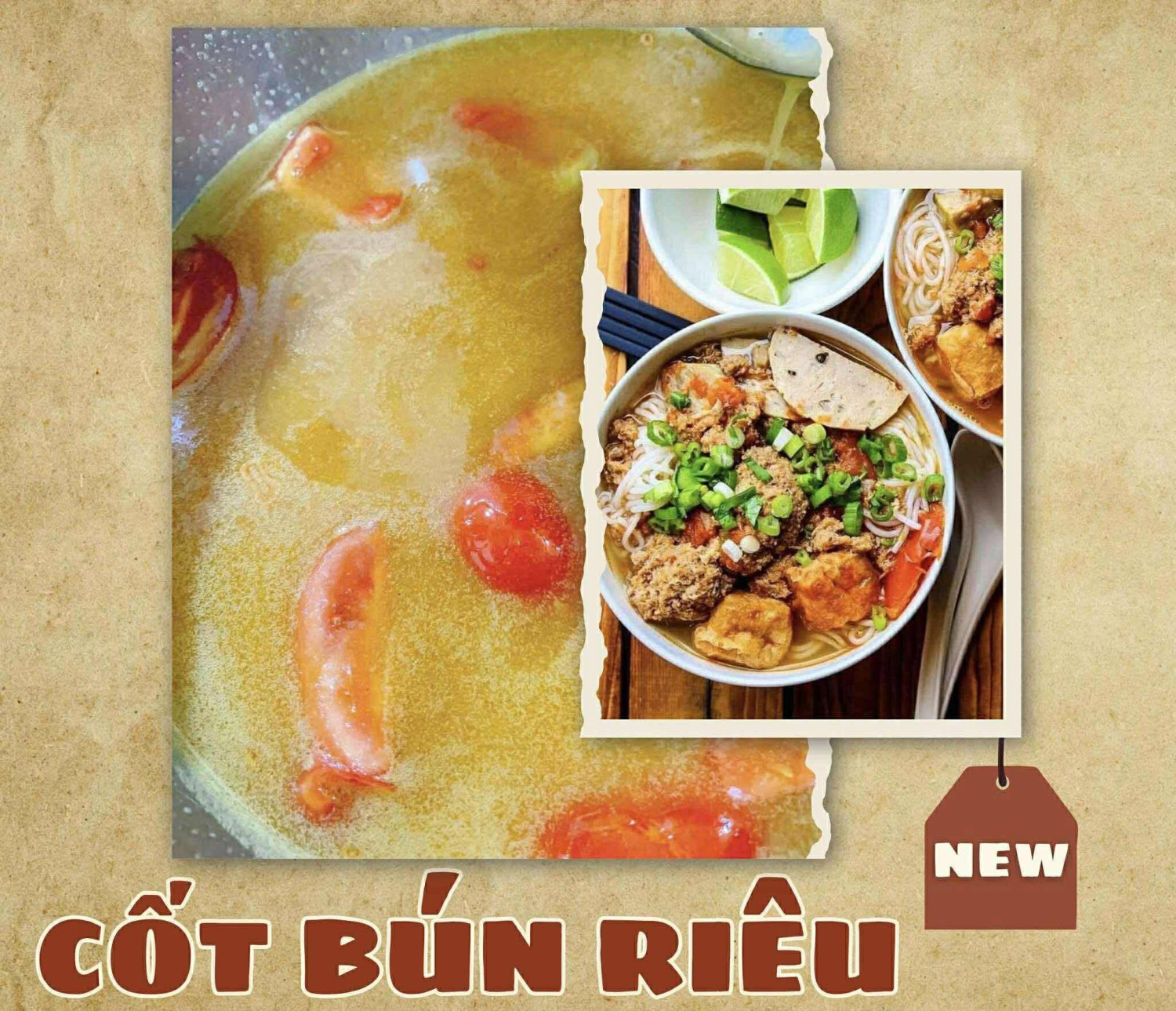 Cốt bún riêu 30$ 1kg