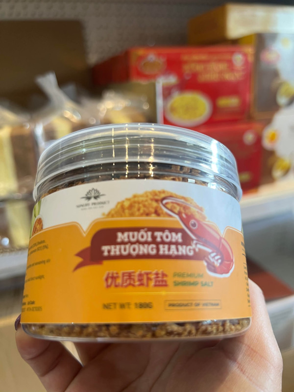 Muối tôm thượng hạng 8$ 180g