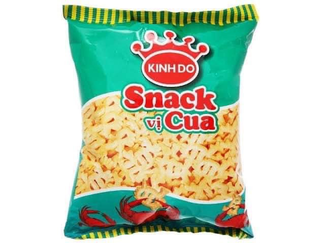 Snack vị cua 10 gói