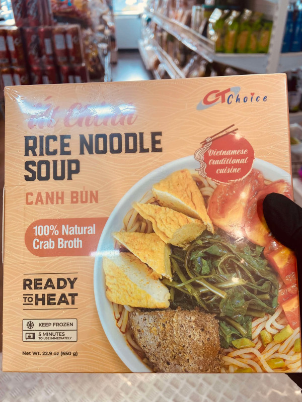 Canh bún út chính 18$