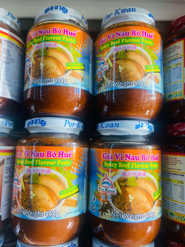 Gia vị nấu bún bò Huế