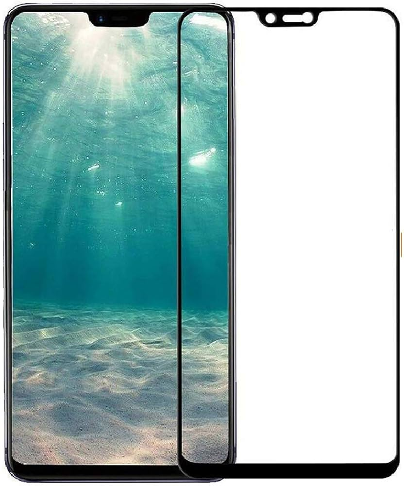 OPPO A3s Black Tempered Glass