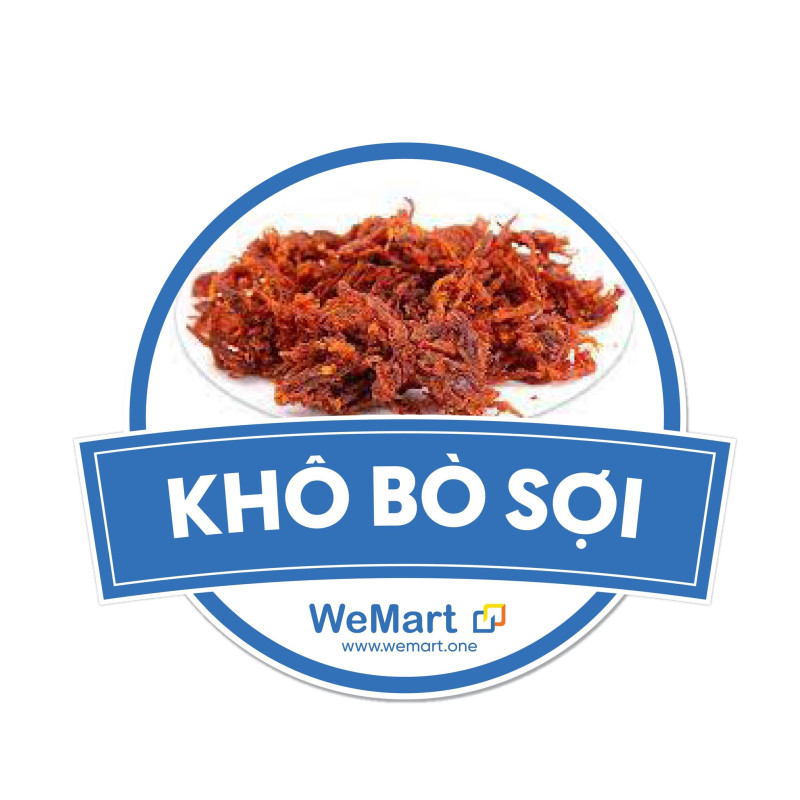 Khô bò sợi -500gr