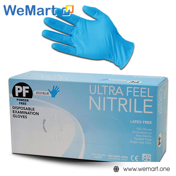 bao tay xanh ultra nitrile