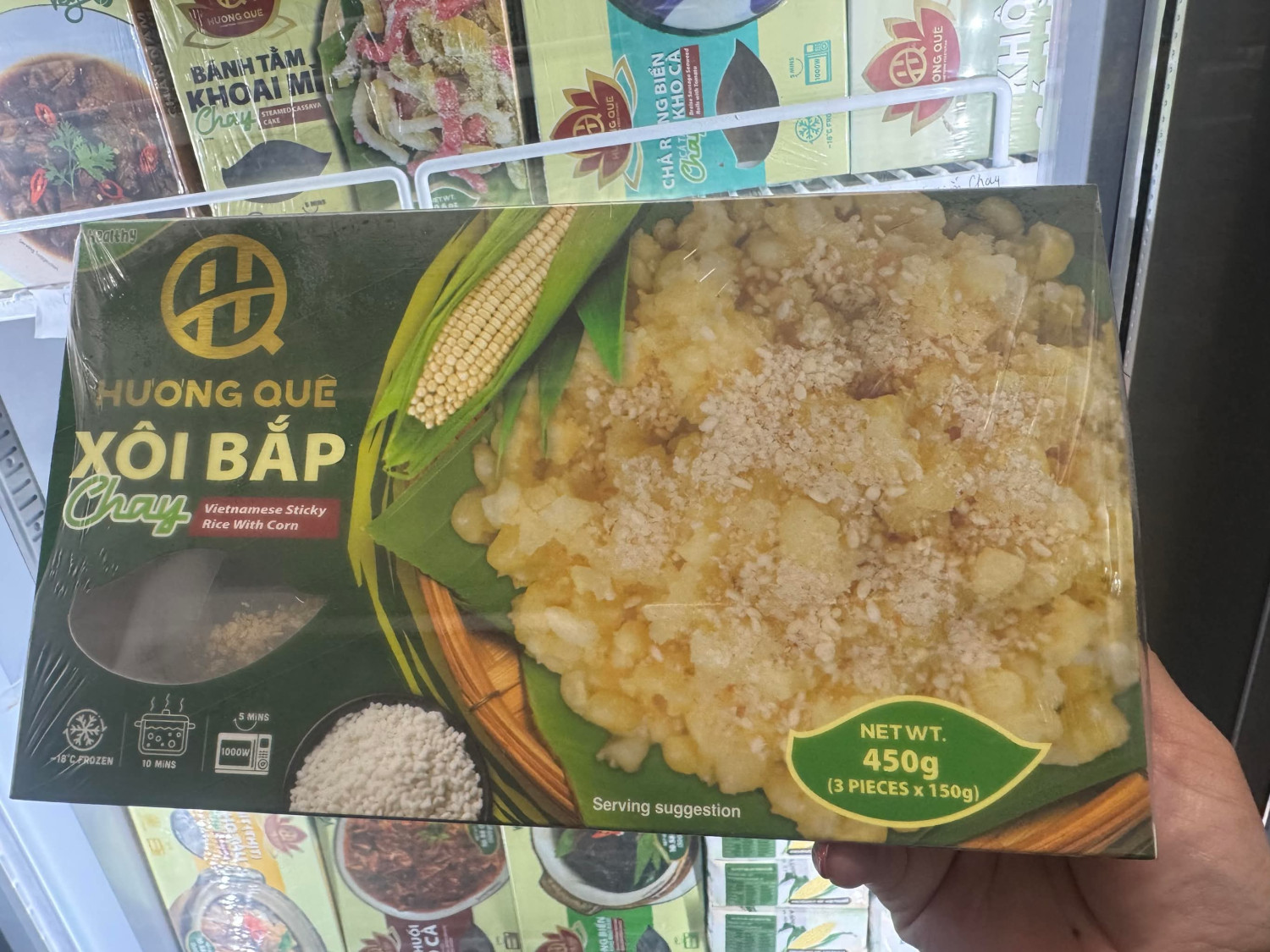 Xôi bắp hương quê