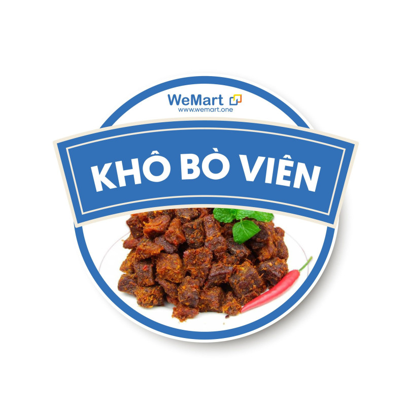Khô bò viên -500gr
