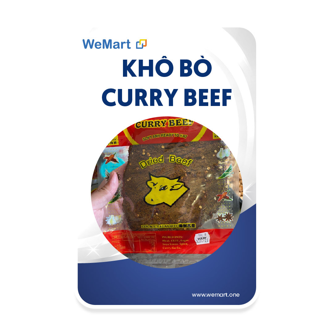 Khô bò Curry Beef