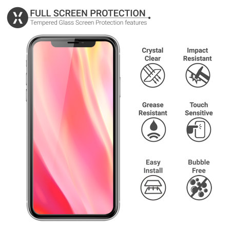 iPhone X/XS/11 Pro Tempered Glass
