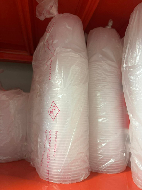 Hộp nhựa tròn + nắp 750ml  50 cái