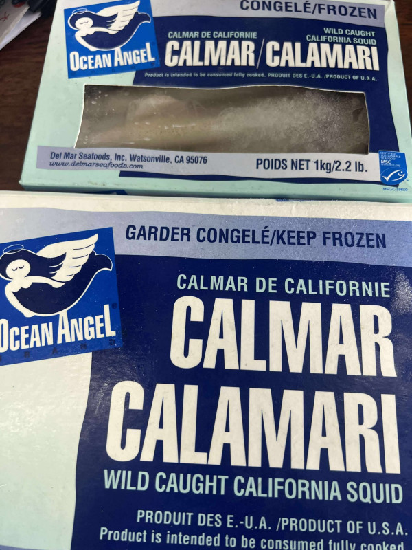 Mực trứng Mỹ 30$ pack