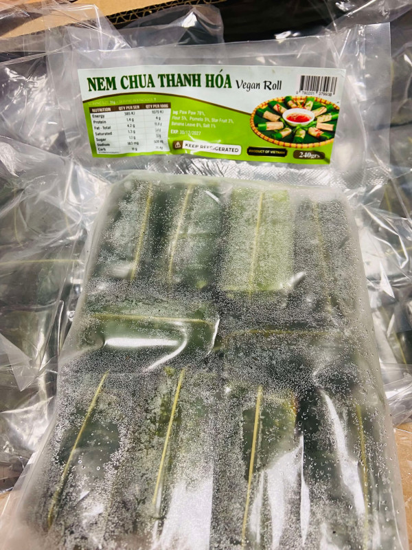 Nem chua thanh Hóa vuông 15$