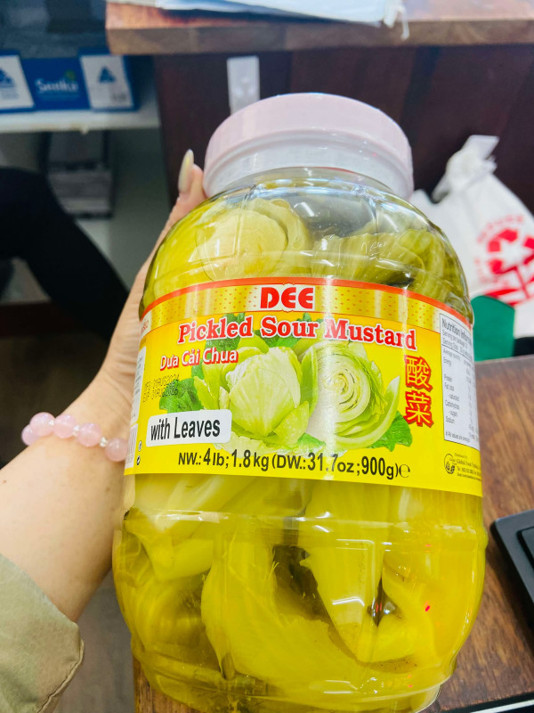 dưa cải chua 7.5$ 1.8Kg