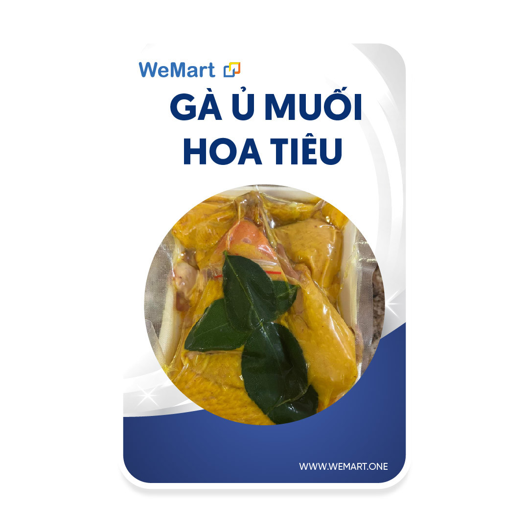 Gà ủ muối hoa tiêu 50$