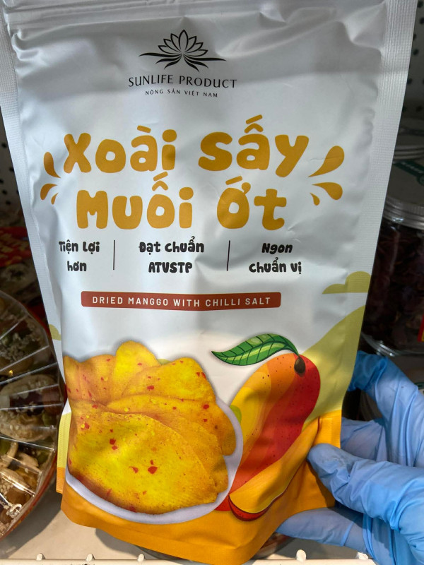 Xoài sấy muối ớt