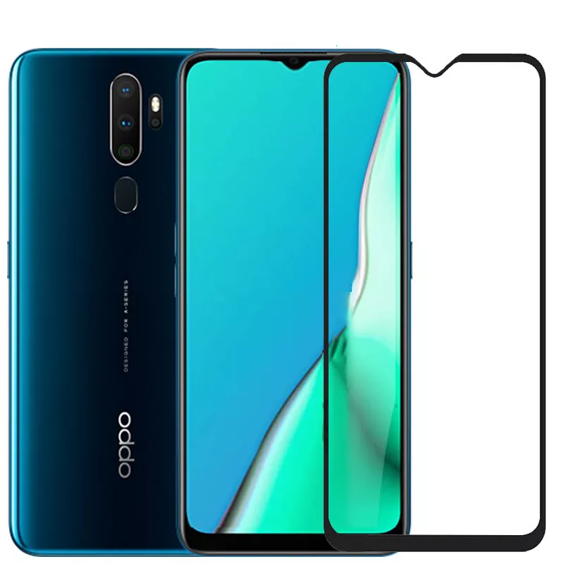 OPPO A9 Black Tempered Glass