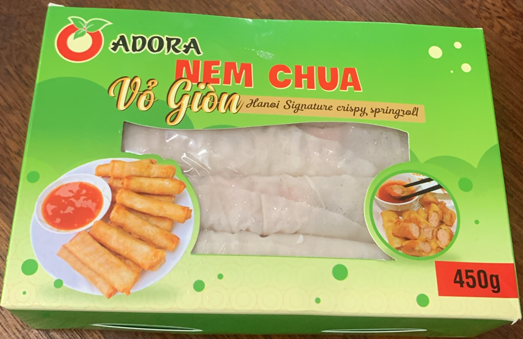 Nem chua vỏ dòn