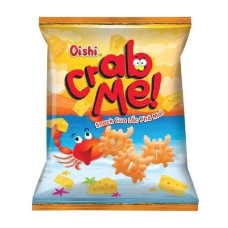 Snack cua lắc phô mai 10 gói