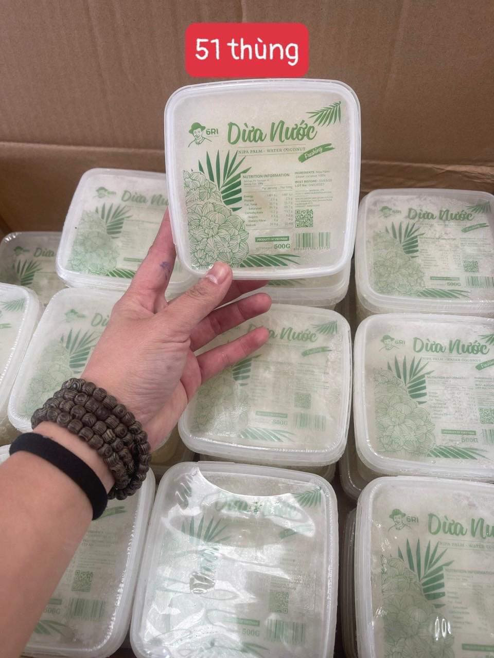 Dừa nước hộp 12$